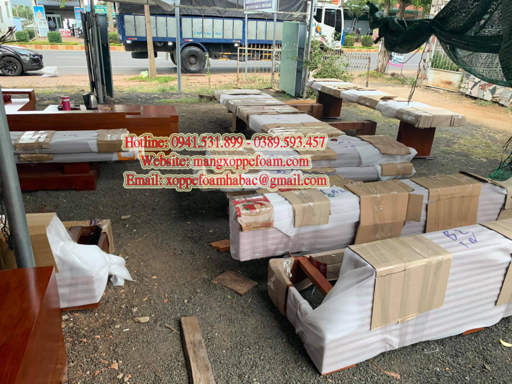 Màng xốp bọc đồ gỗ mỹ nghệ