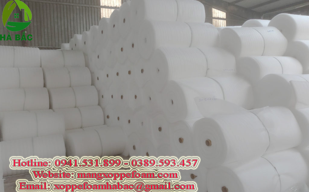 Cuộn màng xốp pe foam 