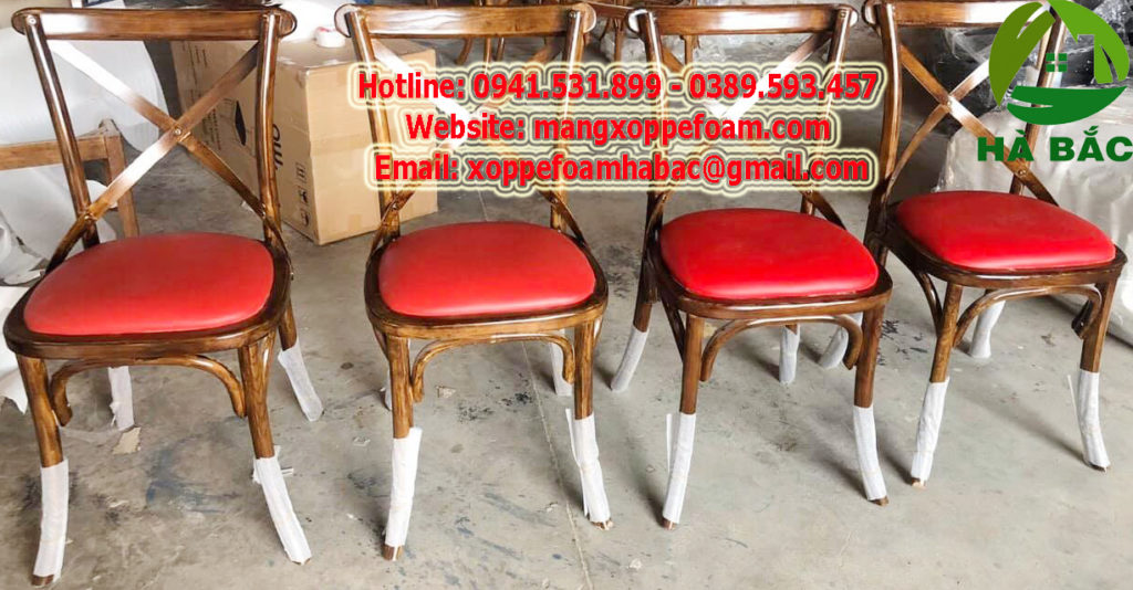 Xốp pe foam bọc chân ghế