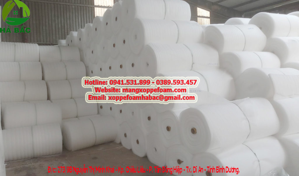 Cuộn màng xốp pe foam